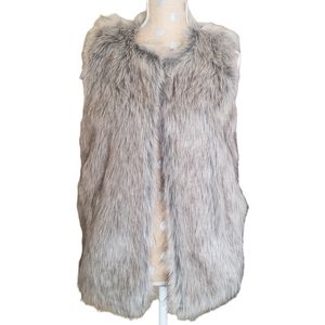 Faux fur Vest Merona small
